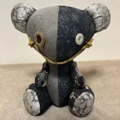 京都デニム DENIGUMA でにぐま デニムベア 花柄 高さ約22cm 京都デニム DENIGUMA でにぐま デニムベア 花柄 高さ約22cm - メルカリ