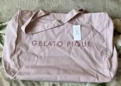 GELATO PIQUE ジェラートピケ　ジェラピケ　チャック付き　トートバッグ
