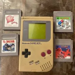 Nintendo Game Boyジャンク品本体とゲームセット