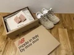 MIU MIU×New Balance 574 スニーカー　36.5
