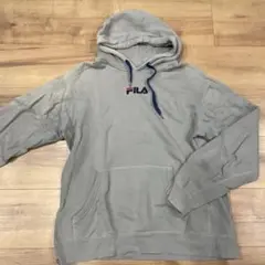 FILA GOLF フード付きパーカー Mサイズ グレー