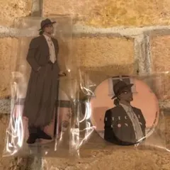 名探偵コナンセガラッキーくじ　大和敢助アクリルスタンド＆缶バッジ