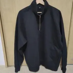 GU スウェットハーフジッププルオーバー