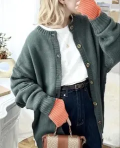 【新品】ClassicalElf前後2wayニット　セーター　ゆるダボ　Lサイズ