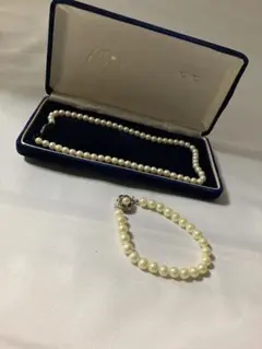 パールネックレスブレスレット セット
