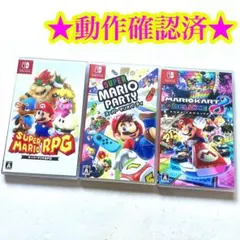 Switch スーパーマリオRPG スーパーマリオパーティ マリオカート8 DX