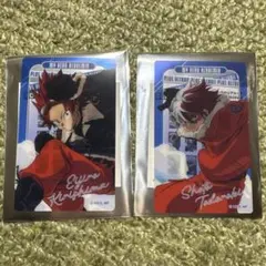 僕のヒーローアカデミア　轟　切島　クリアカード　セット