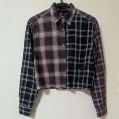 DIESEL チェック柄 クロップドシャツのサムネイル