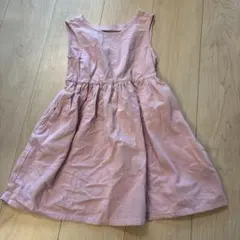 BEBE ピンク ノースリーブ ワンピース 120cmのサムネイル