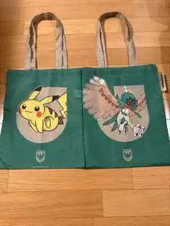 【2枚】ポケモンJリーグフェス　エコバッグ　東京ヴェルディ