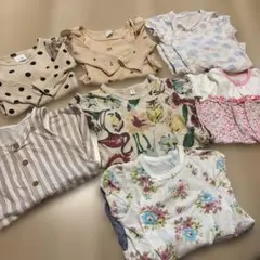 ベビー用フリル付きボディスーツロンパースまとめ売り