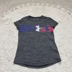Under Armour Tシャツ YMD 140 グレー　未使用　タグなし