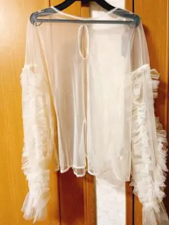 アズノゥアズピンキー オーガンジー トップス