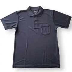 UNIQLO ユニクロ ドライ カノコポロシャツ ネイビー M