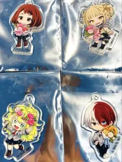 僕のヒーローアカデミア gigo アクリルチャーム 4点セット