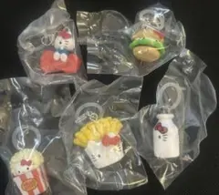 キティ　アメリカンデザイン　めじるしアクセサリー　ガチャ　ガシャポン