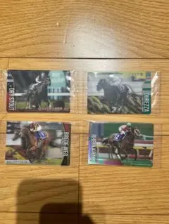 サラブレッドホースコレクション 3R 4枚セット 競馬 カード