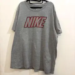 【NIKE】ナイキ ロゴTシャツ グレー XXL オーバーサイズ