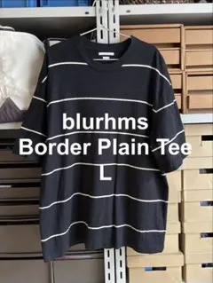 blurhms ブラームスBorder Plain Tee ボーダーTシャツのサムネイル