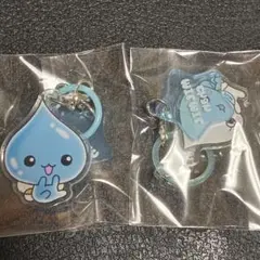 しずくちゃんちいさなしずくのようせいたち。『アクリルめじるしチャーム』セット