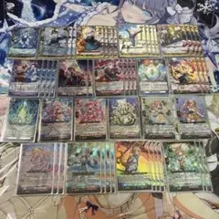 ヴァンガード クリスレイン・カデンツァ デッキ パーツ ピンク フラン