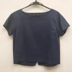 UNTITLED ネイビー 半袖シャツ サイズ0