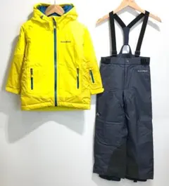 mont-bell スキーウェア 上下セットアップ 子供服 ■0616T