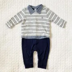 美品♡babyGAP♡長袖ロンパース♡セパレート風