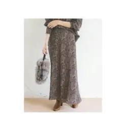 ペイズリーマーメイドスカート　アーバンリサーチロッソ
