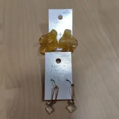 【未使用】Latticeピアス2点セット