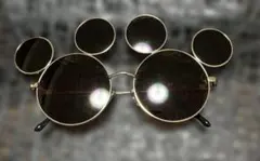 ディズニー　ファッション用サングラス　ミッキーマウス　ブラウン