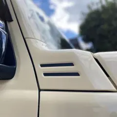 スズキ ジムニー JB64 JB74 JC74ダクト風ステッカー マットブラック