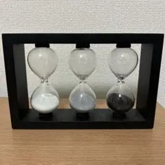 スタイリッシュ 砂時計 3分 4分 5分