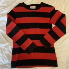 アニエスベー　アダムエロペ　ボーダー　ロンT