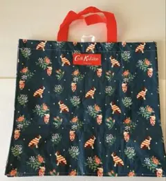 イギリス Cath Kidston TESCO エコバッグ ドッグクリスマス