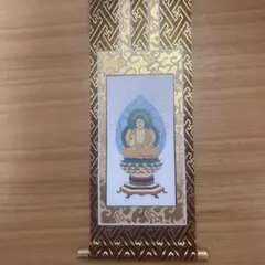불상 벽걸이 일러스트 골드 장식