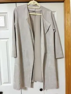 【期間限定お値下げ中】ライトグレー ロングコート