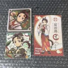 鬼滅の刃　竈門炭治郎　コースターポスカセット