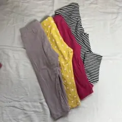H&Mなど　ベビー レギンス80サイズ4本セット