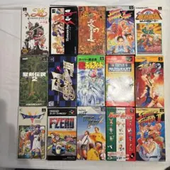 SFC スーパーファミコン ソフト 箱付き 13本セット - メルカリ