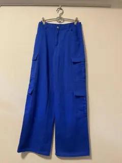 ブルーカーゴパンツ