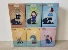 僕のヒーローアカデミア ちあぴこ Fluffy Puffy フィギュア6種セット