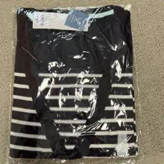 新品　GU UVカットボーダーVネックカーディガン