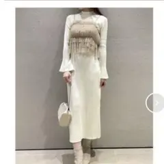 スナイデル　ニットワンピース