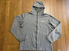 THE NORTH FACE グレー フルジップパーカーメンズL薄手