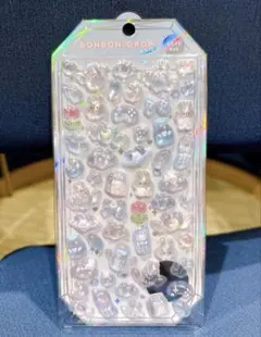 ボンボンドロップシール うさぎ フローズン 立体シール ネイルシール