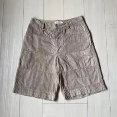 90s J.CREW パッチワーク ショートパンツ ベージュ 30のサムネイル