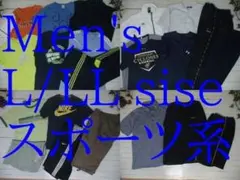 29-7415　メンズ服　まとめ売り　スポーツ系　55着　L/LLサイズのサムネイル