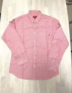 supreme Oxford shirtシャツ　ピンク　長袖　Mサイズのサムネイル