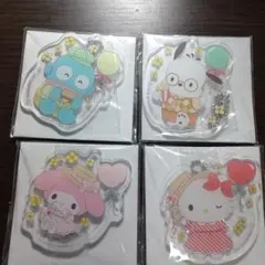サンリオキャラクターズ アクリルキーホルダー4種セット